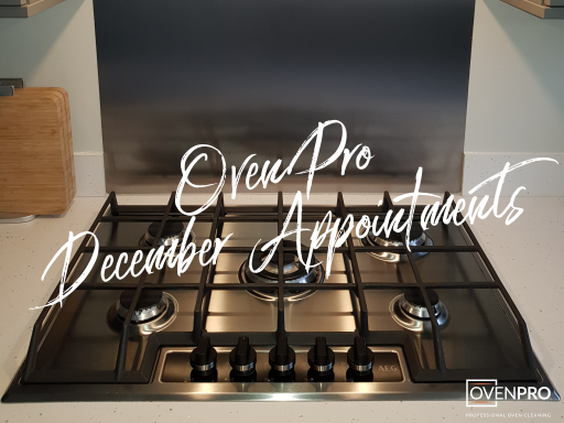OvenPro December Appointments